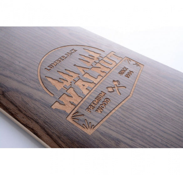Tempish Longboard Walnut 99 x 21 cm Brun noir