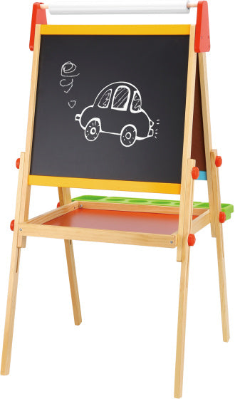 Toky Toy 2 en 1 Magnet Blackboard éducatif 56 pièces