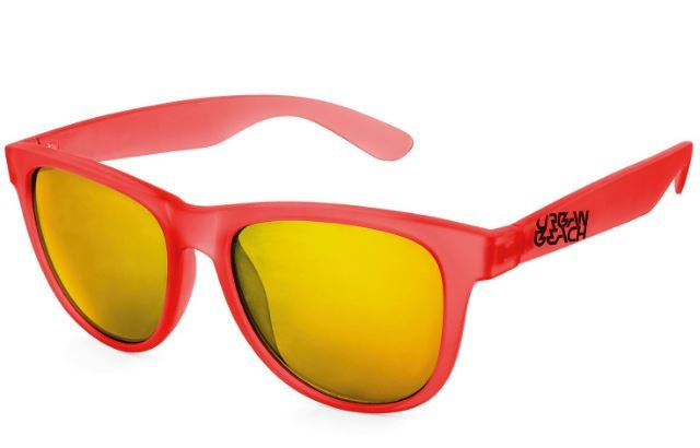 Lunettes de soleil de plage urbaine Unisexe Tron Red