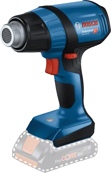 Bosch bleu bosch professionnel ghg 18v-50 batterie pistolet à air chaud 18v corps de base - 06012a6500