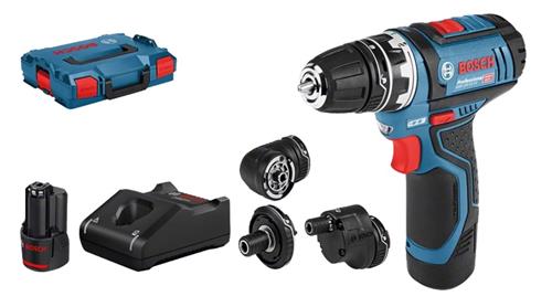 BOSCH PROF COMBIBOOR MACHINE GSR 12V-15FC incl Batterie