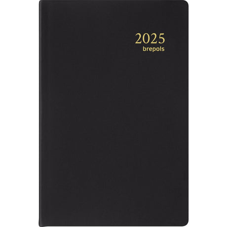 Brepols agenda delta seta 2026 noir