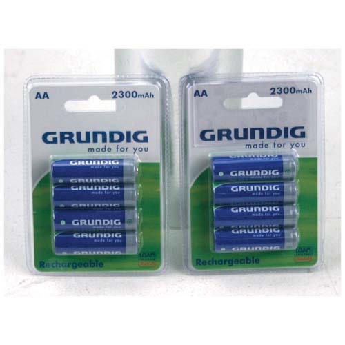 Grundig Grundig Batteries AA Genopladelig 4 stykker 2300mAh