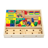 Melissa Doug jeu de construction en bois 48 pièces