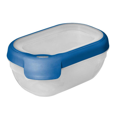 Curver grand chef récipient pour aliments frais rectangulaire 0,5l transparent bleu foncé