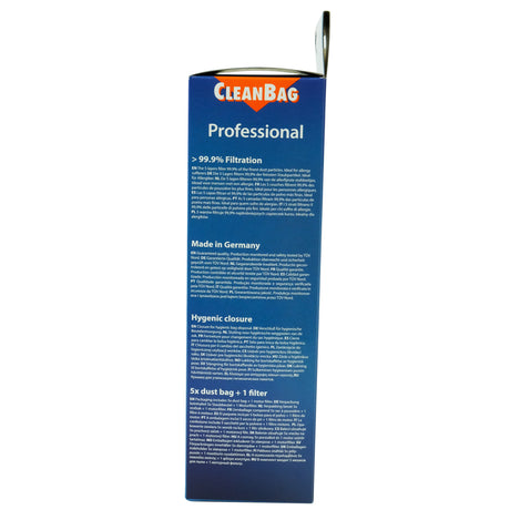Scanpart cleanbag sac à poussière m 158 mie pro miele 5 pièces