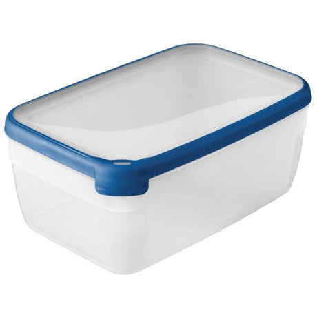 Curver grand chef récipient alimentaire écologique 5,4l transparent bleu foncé