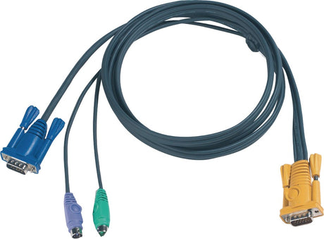 Câble combiné spécial Aten 2l-5206p kvm, vga ps 2