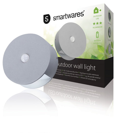 Ranex ra-1004236 applique extérieure LED avec capteur 0,5 w 60 lm gris
