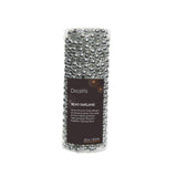 Guirlande de perles Decoris argent brillant 10 mètres