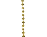 Guirlande de perles Decoris brillant or 10 mètres