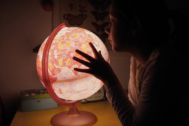 Ambiance nr-0331imim-nl globe imaginaire 30 cm avec éclairage