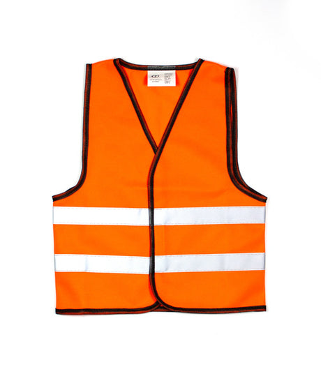 Westcott gilet de sécurité enfant orange taille m 4-5 ans 110-116