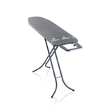 Leifheit table à repasser classic m - surface de repassage 120 x 38 cm - réglable en hauteur - noir