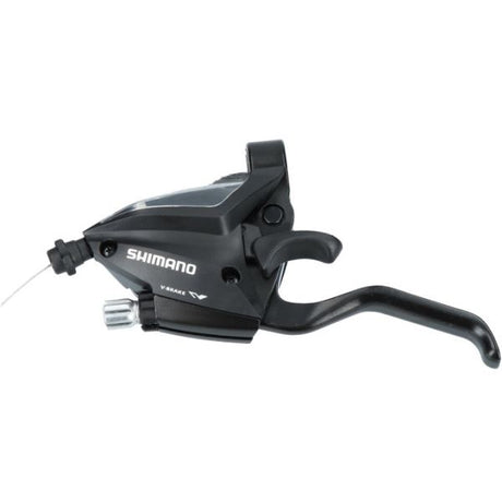 Shimano Versteller (à gauche) avec levier de frein à 3 vitesses ST-EF500 2 doigts noirs