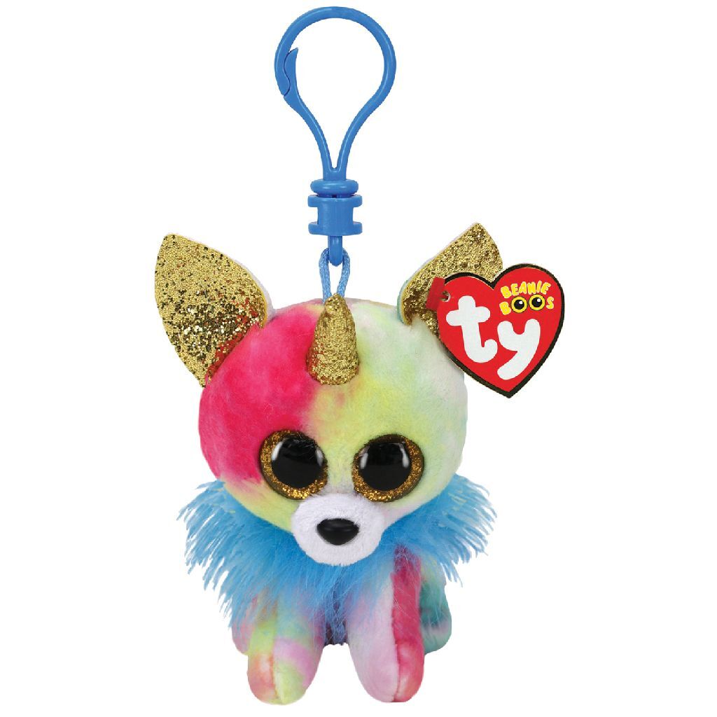 Ty Ty Beanie rosen Clip Chihuahua Hug Yips 7 cm