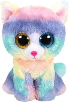 Ty beanie boos knuffel kat heather 15 cm