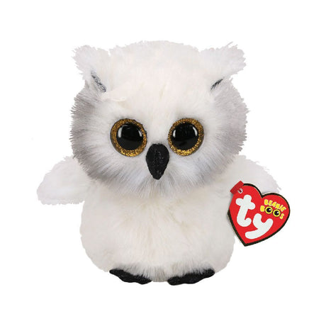 Ty Beanie Boos peluche hibou Austin 15 cm