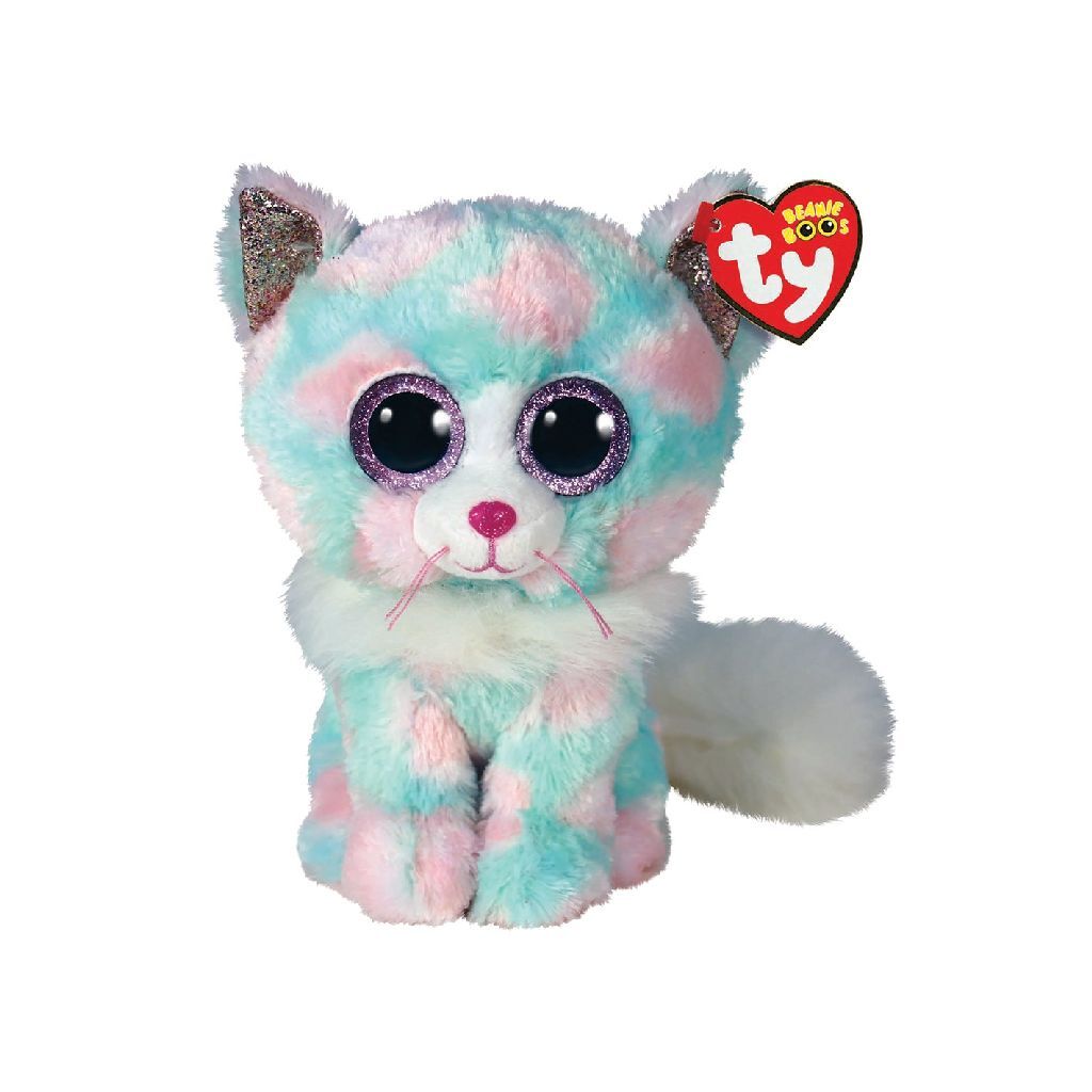 Opal Cat di Ty Beanie Boo, 15 cm