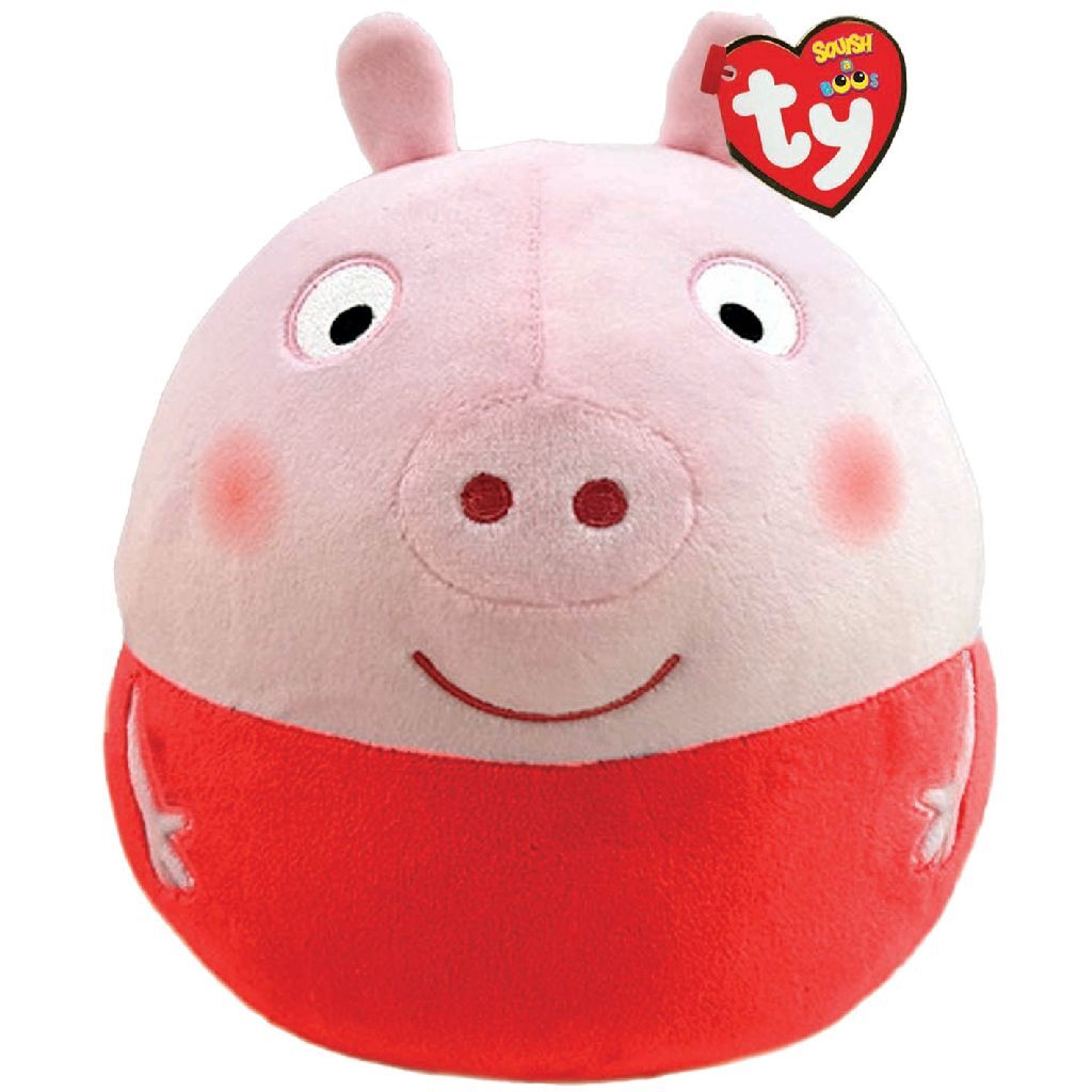 Ty se vrčí boo mazlení polštáře peppa peppa 31 cm