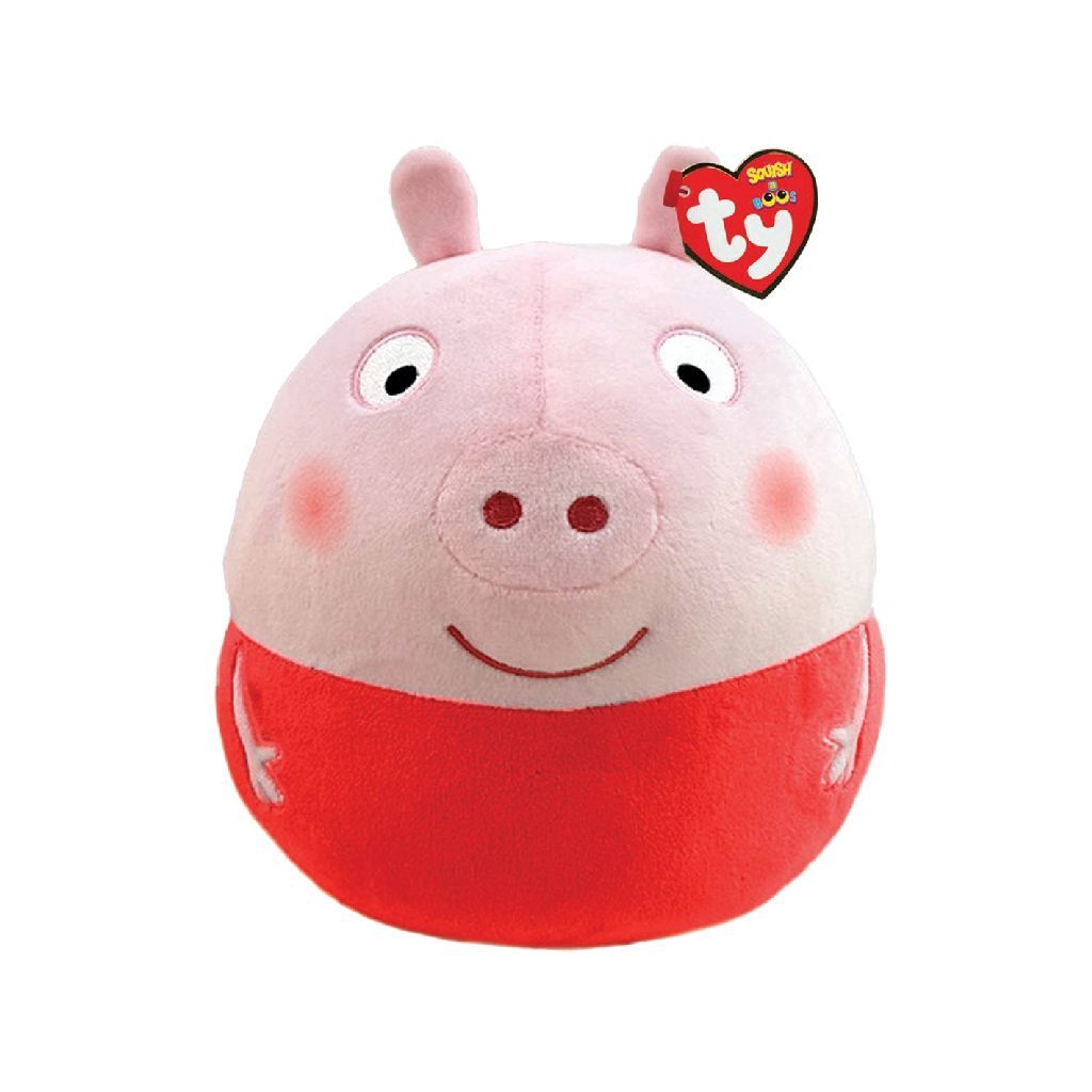 Ty ty se vrčí na boo mazlivé polštář peppa 20 cm