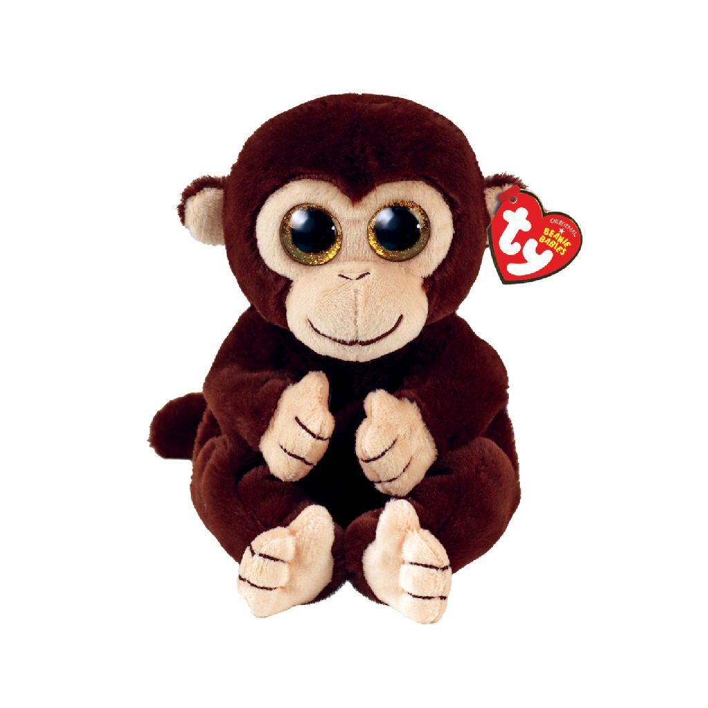 Ty beanie babies bellies matteo monkey, 15cm