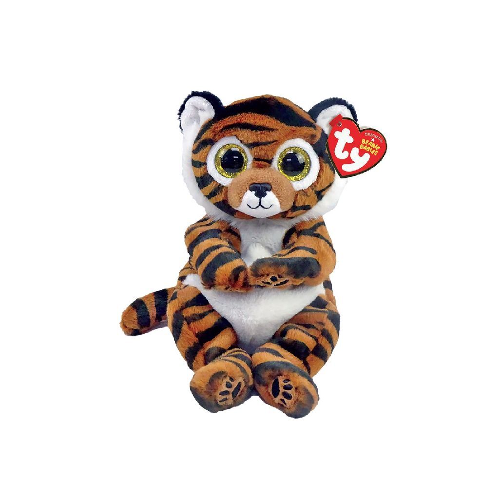 Ty Beanie Babies Belllies Clawdia Tiger, 15 cm