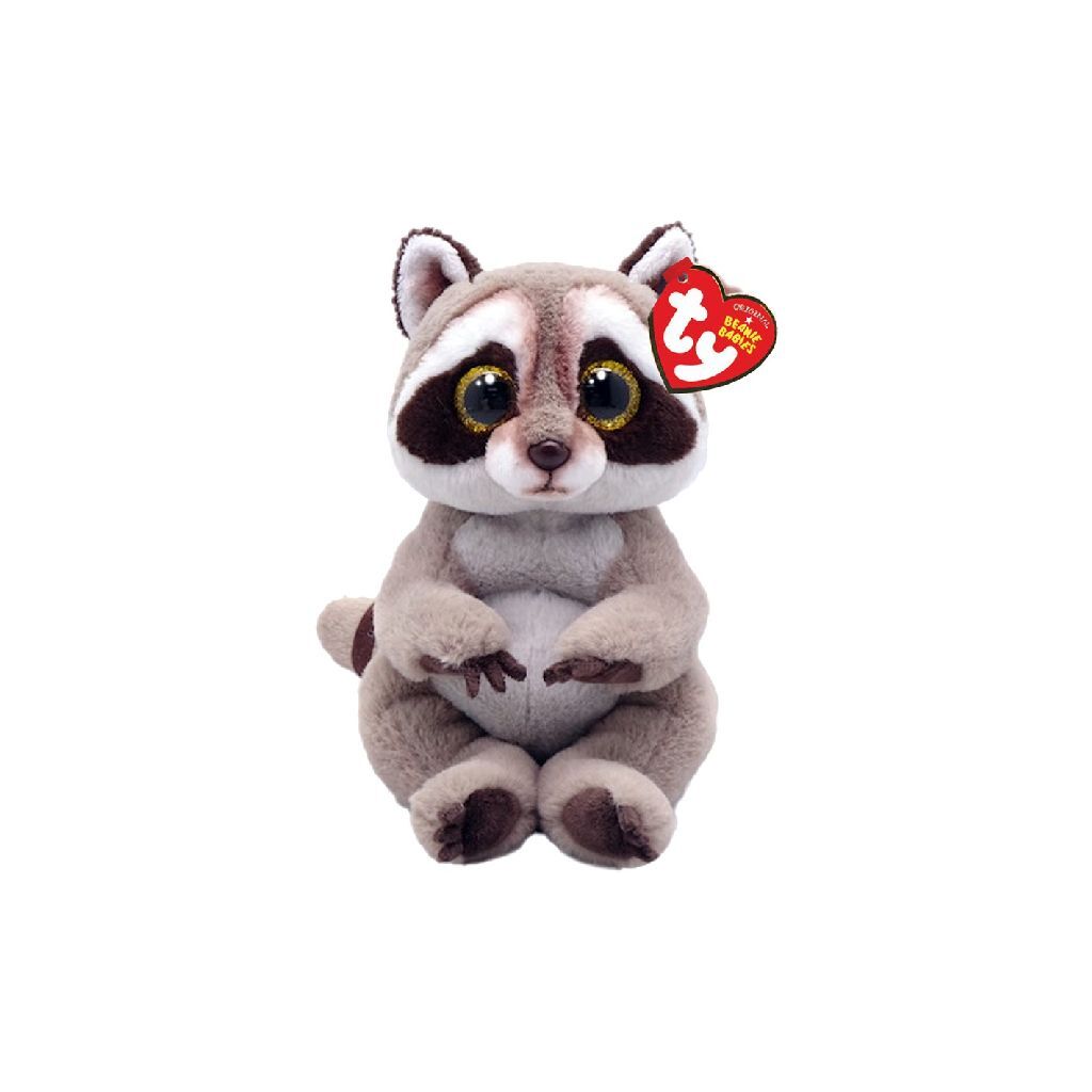 Ty Beanie Babies Bäuche Petey Raccoon, 15 cm