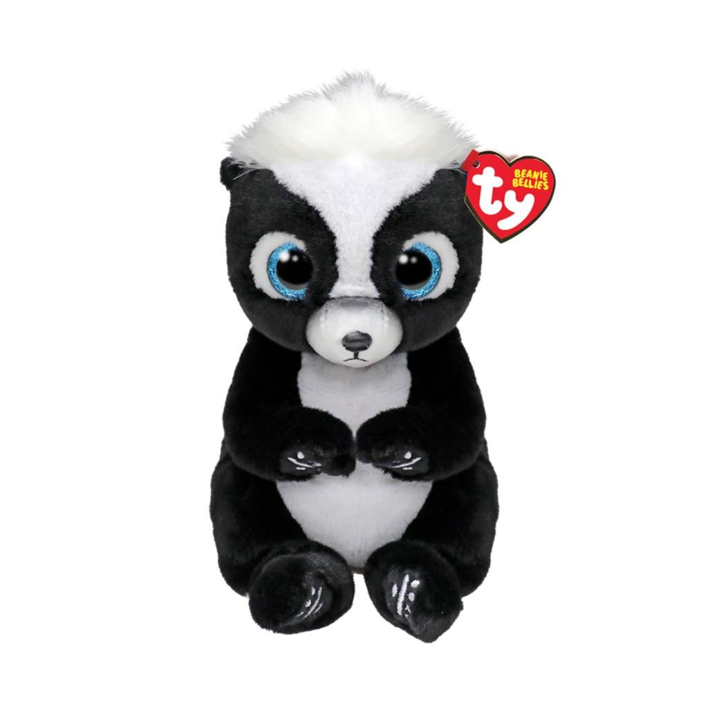 Ty Beanie Babies Belllies Rukus Skunk, 15 cm