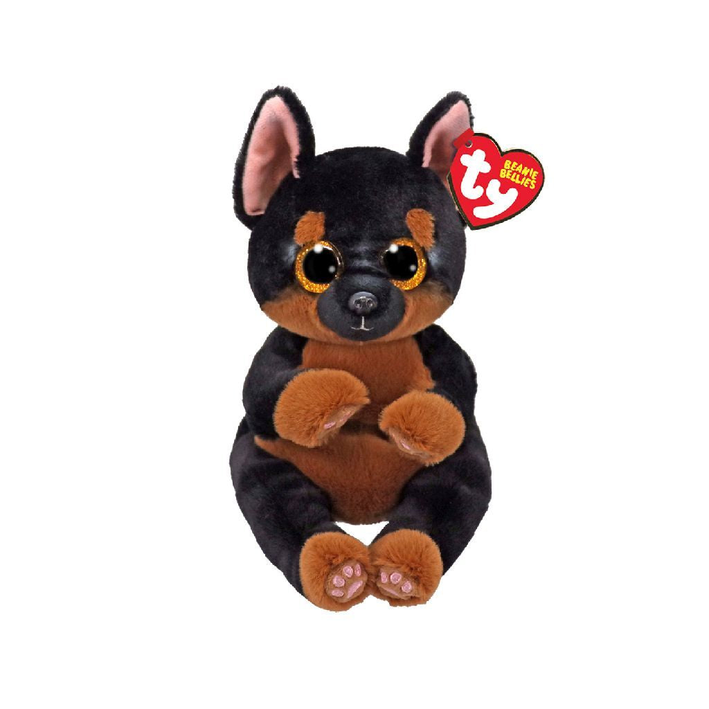 Ty bonnet bébés ventre fritz chien, 15cm