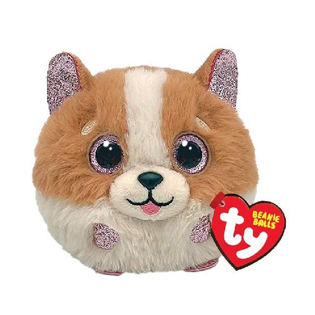 Ty Beanie TY Teny Puffies Tanner Dog, 10 cm