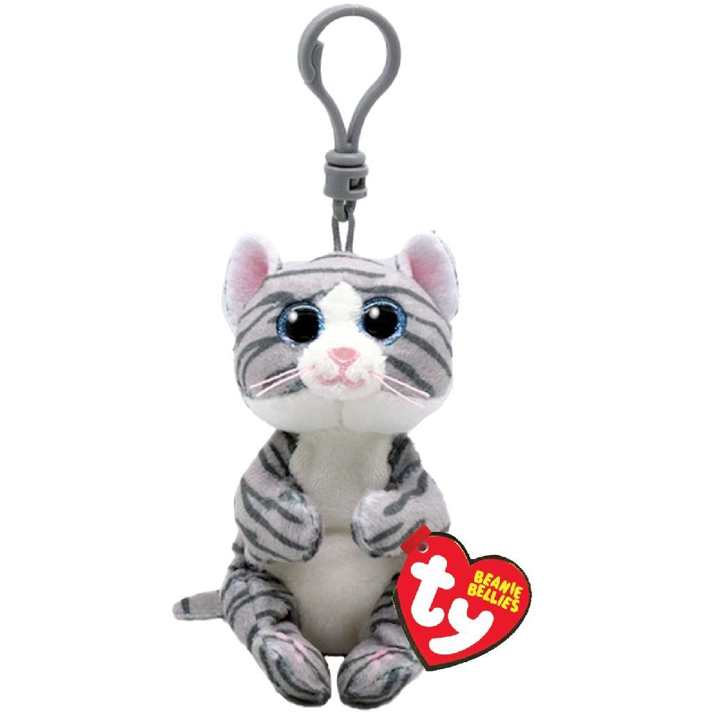 Ty bonnet bébés ventre clip mitzi chat, 10cm