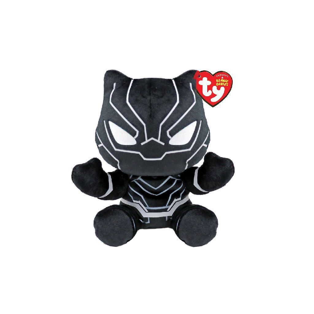 Ty Beanie Babies Marvel Umarmung Black Panther 15 cm