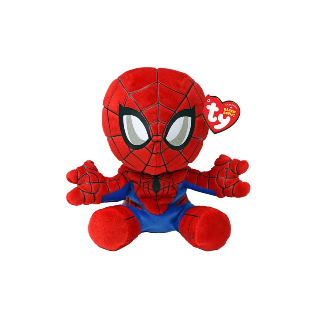 Ty bonnet bébés merveille spiderman doux, 15cm