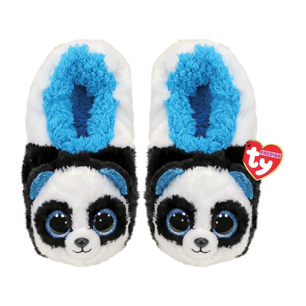 Ty Fashion Slipper Panda Bamboo Size 30-32