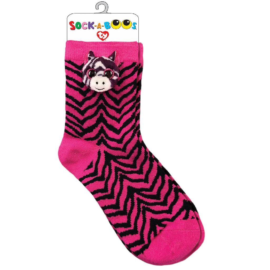 TY Fashion Socks Zebra Zoey