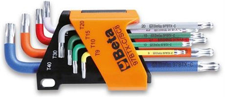 Jeu de clés hexagonales bêta 97btx-c sc8 8 pièces