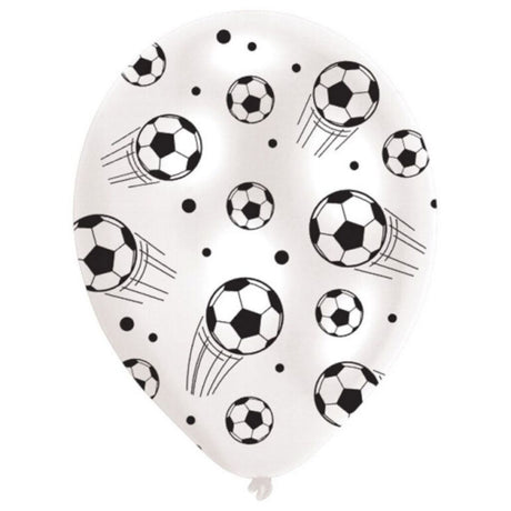 Ballons de football de base 27,5 cm 6 pièces