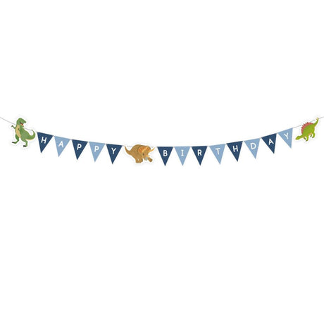 Guirlande de lettres dinosaure basique 1,8 m