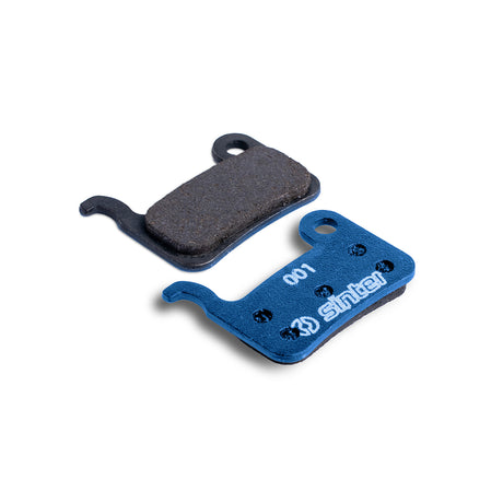 Blocs de frein à disque bleu électrique