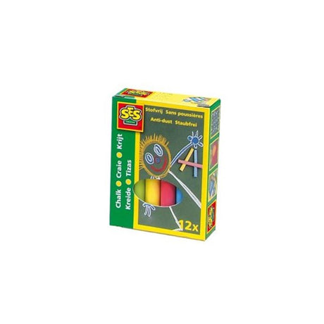 Ses craie de couleur 12 pièces