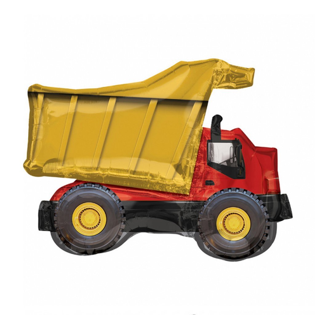 Camion benne pour ballons aluminium Basic 81x63 cm