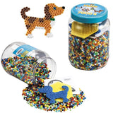 Hama strykeperler satt i potten, 7000.