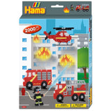 Hama String Beads String Beads Fire Brigade 2000 Pieces Multicolor