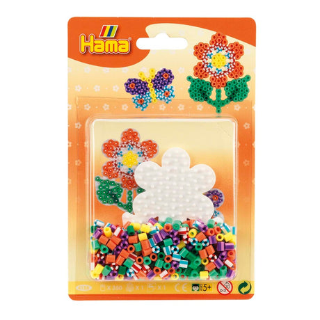 Hama perles thermocollantes papillon et fleur set 350 pièces