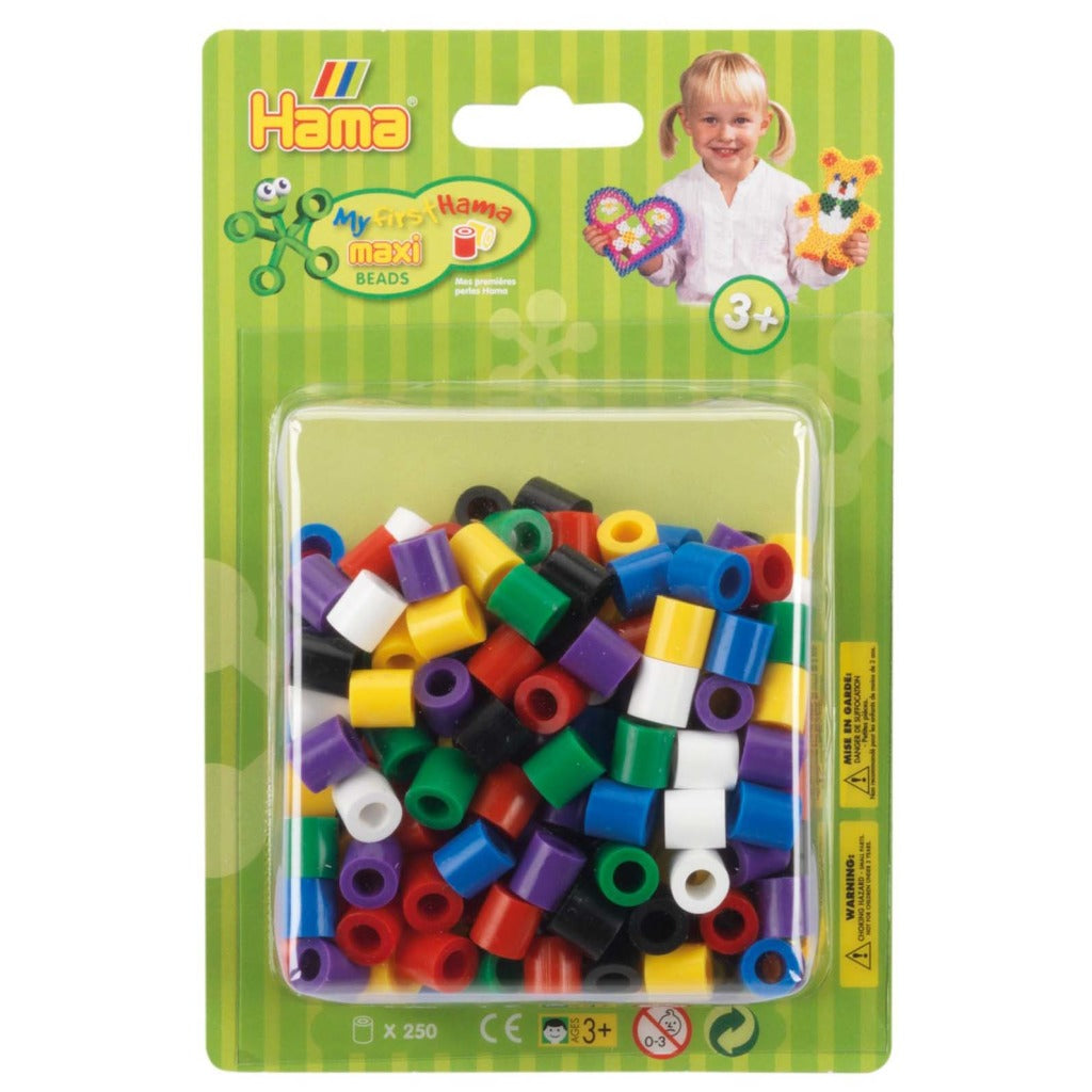 Hama perles à repasser maxi 250 pièces multicolores