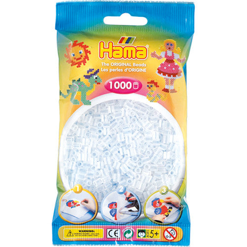 HAMA Iron Beads 1000 kusů průhledný