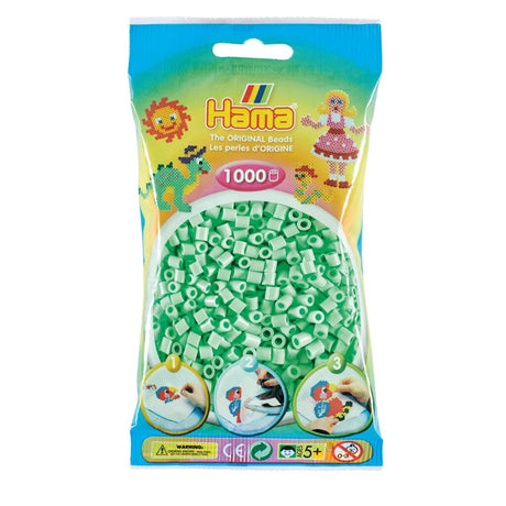 Hama perles thermocollantes menthe pastel 1000 pièces