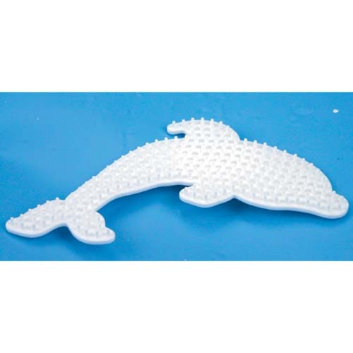 Hama jernperler plate delfin