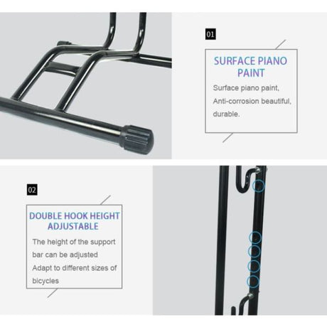 Standard de stockage de bord L pour 1 vélo